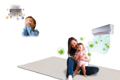 Lưu ý khi dùng điều hòa cho bé 